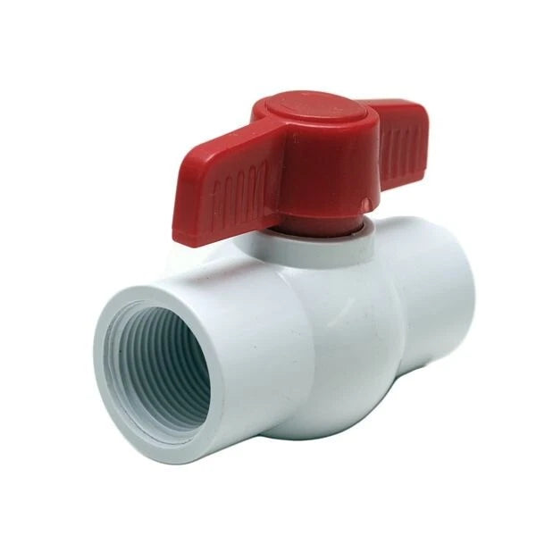 Tracker Boat Shut Off Valve 133515 - 1 Inch White PVC