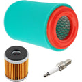 For Yamaha Big Bear YFM400 2000-2004 ATV Air Filter Oil Filter Kits 100% Tested
