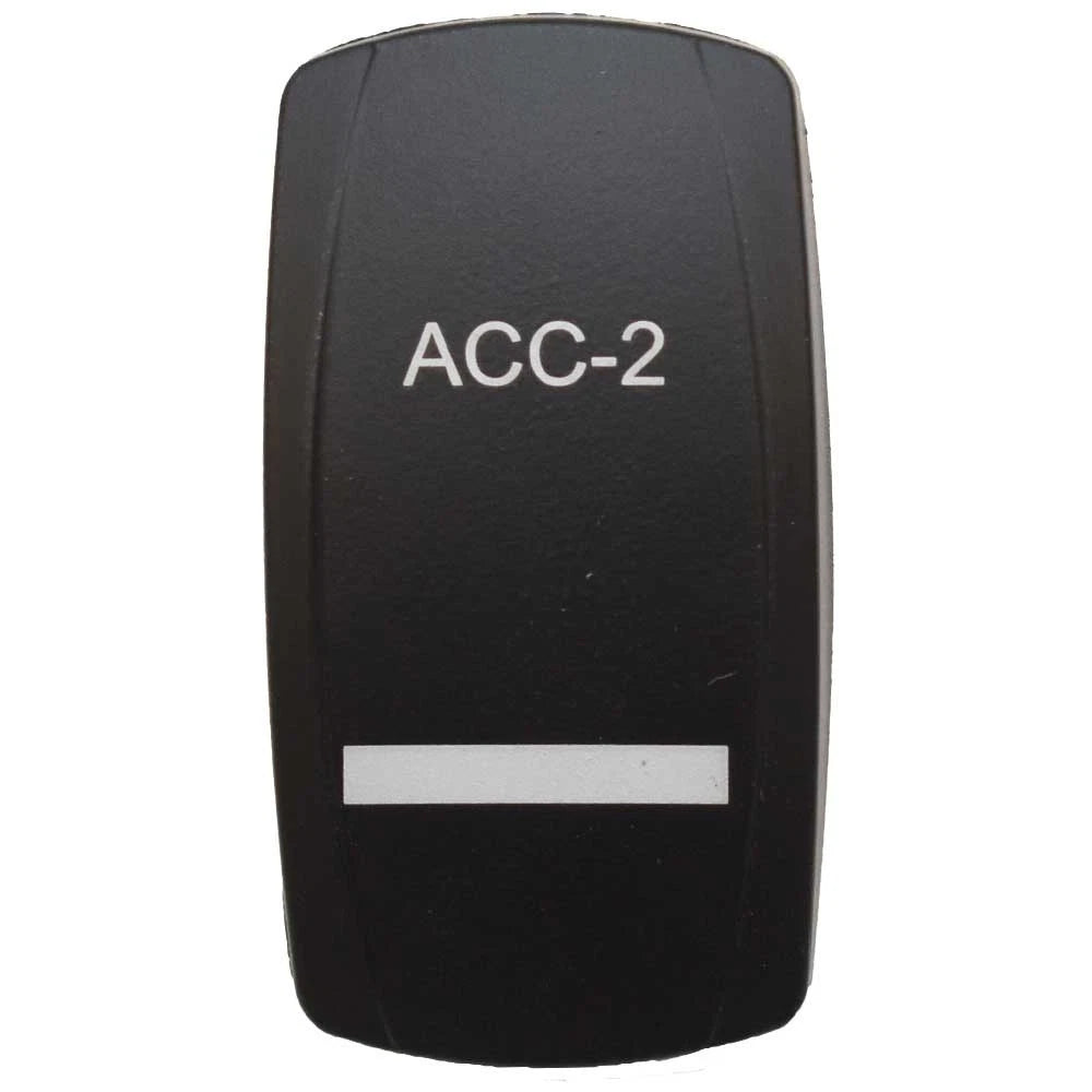 Carling Boat Rocker Switch Actuator - Contura V Acc 2 Black