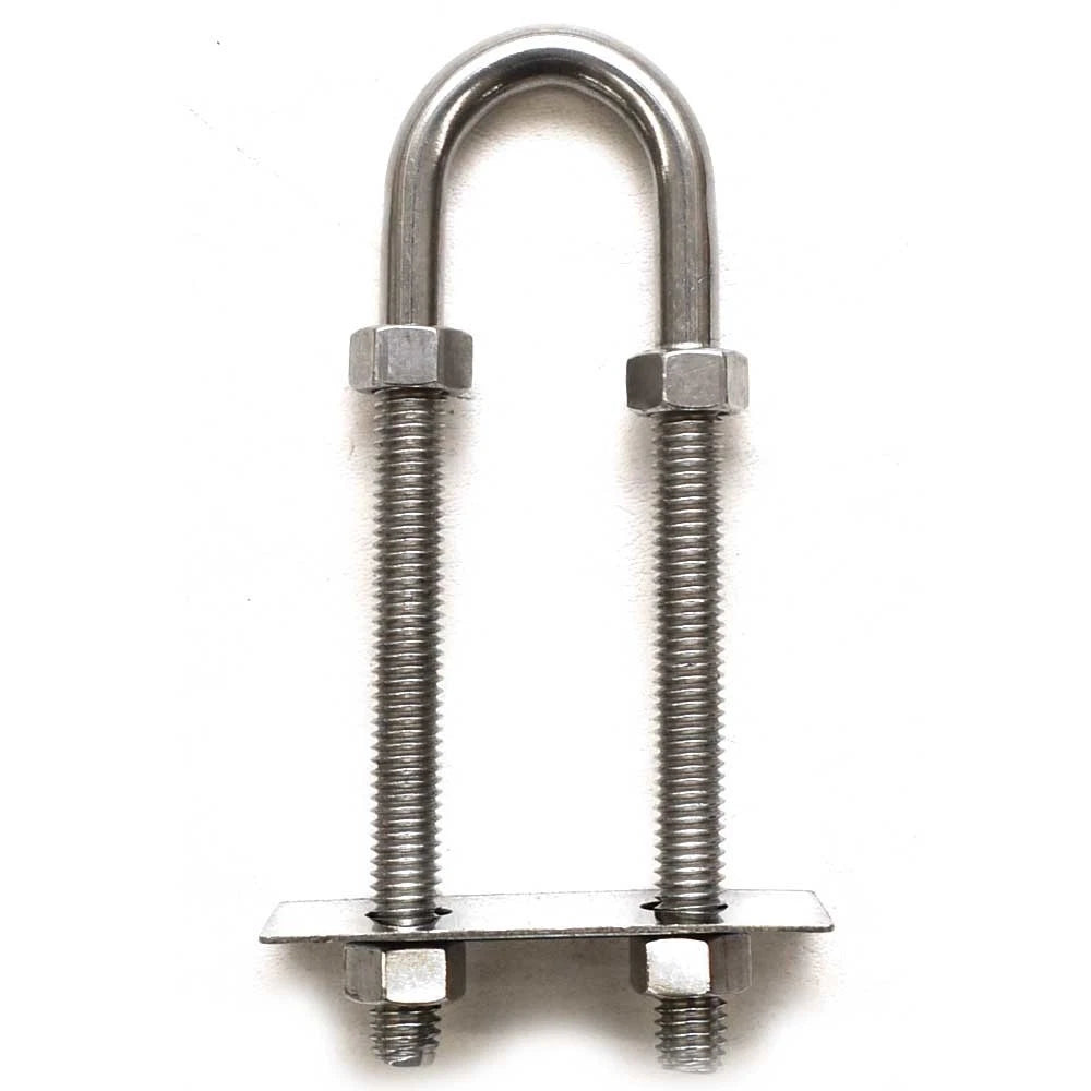Boat Transom Bow Eye - 3 3/8 X 3/8 Inch Stainless Steel
