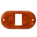Rinker Boat Blank Switch Panel 254021 - Woodgrain 4 3/8 X 2 1/4 Inch
