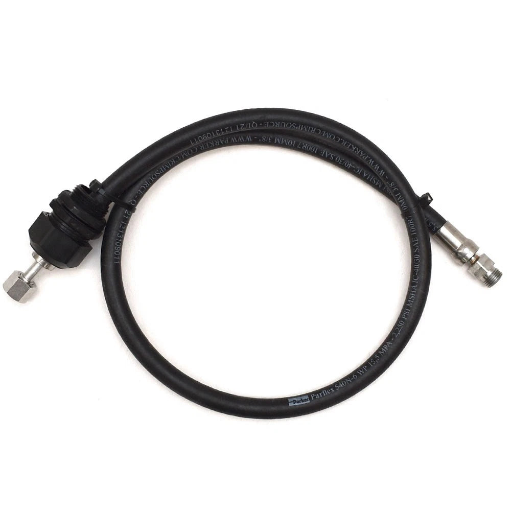 Parker Boat Hydraulic Hose 540N-6 - with Cable Grip 3/8 Inch 4 FT