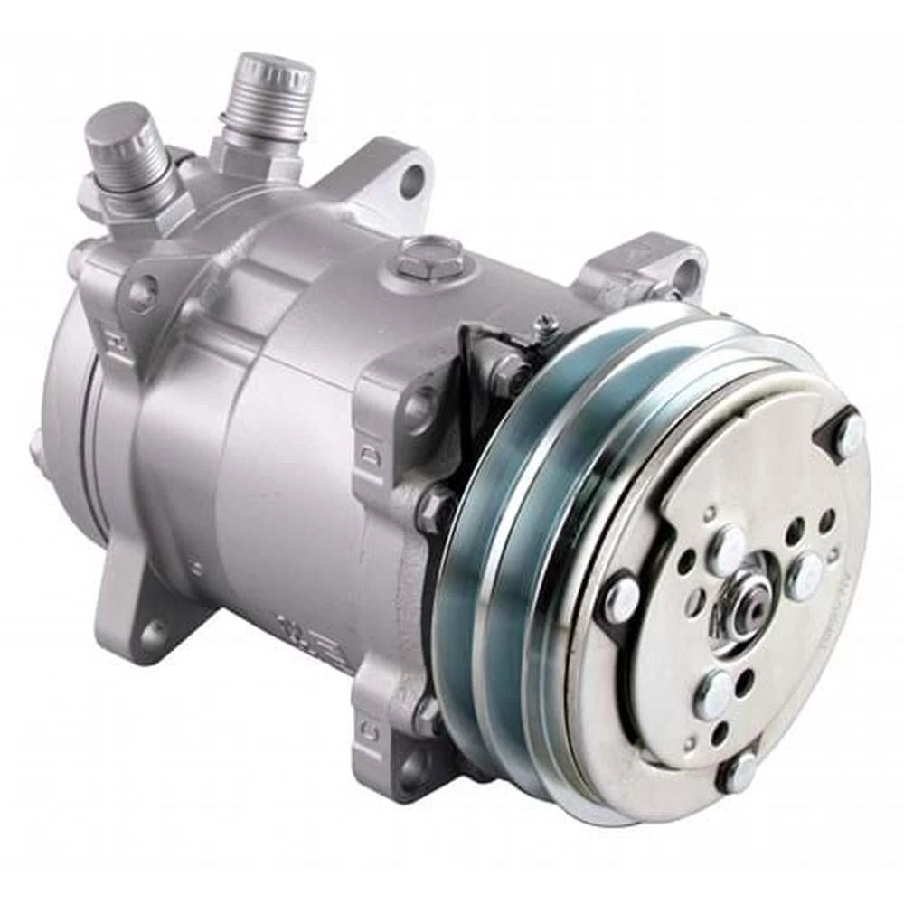 88351224 Sanden SD508 Compressor, with 2 Groove Clutch - Fits Deutz