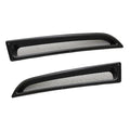 Boat Vent Covers - 26 3/4 X 4 3/4 Inch Gray Plastic (set of 2)