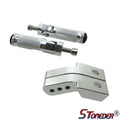 STONEDER CNC Adjustable FootPeg Foot Rest Extender Riser Bracket for Pit Bike