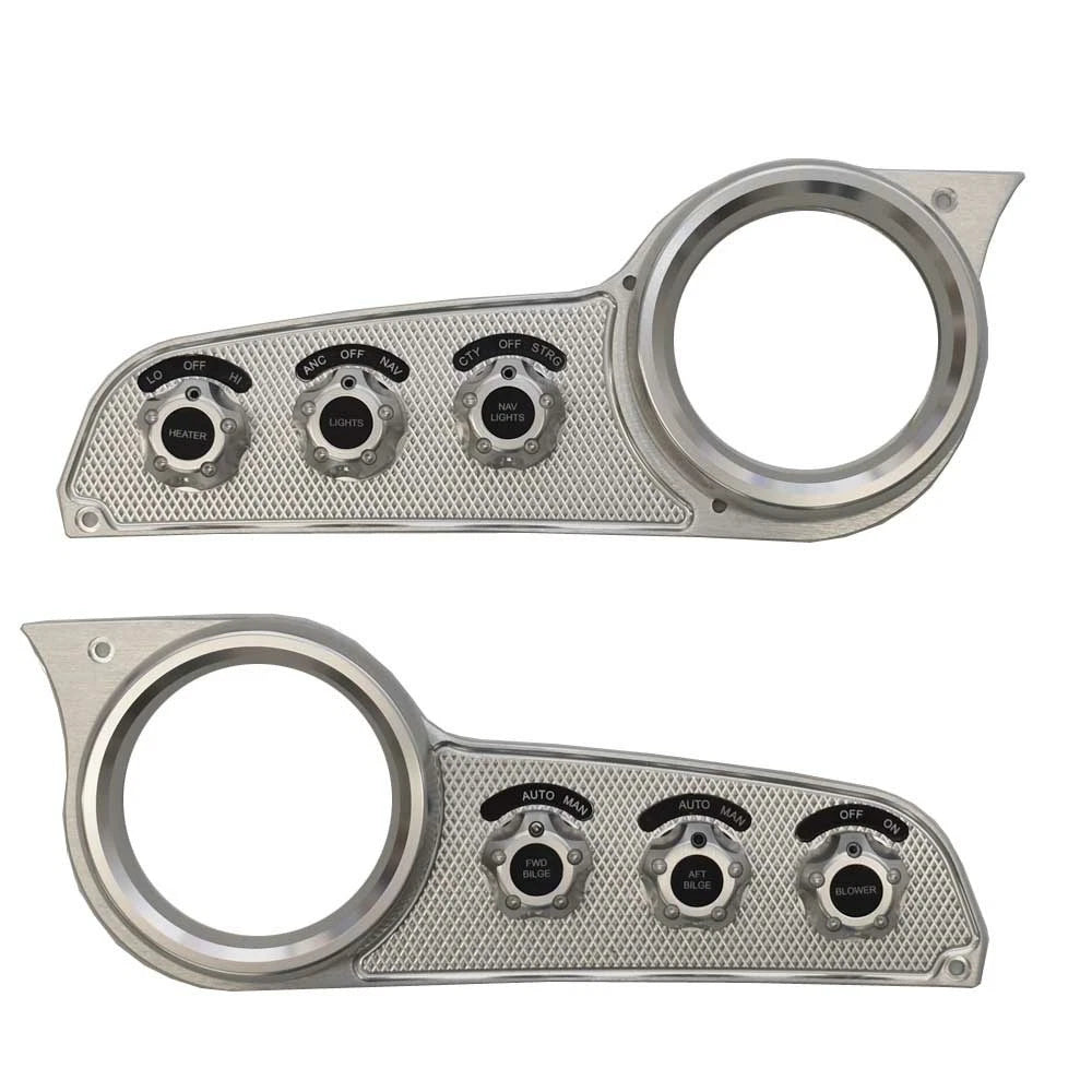 MasterCraft Boat Switch Panels 316-13011313 - with Knobs (set of 2)