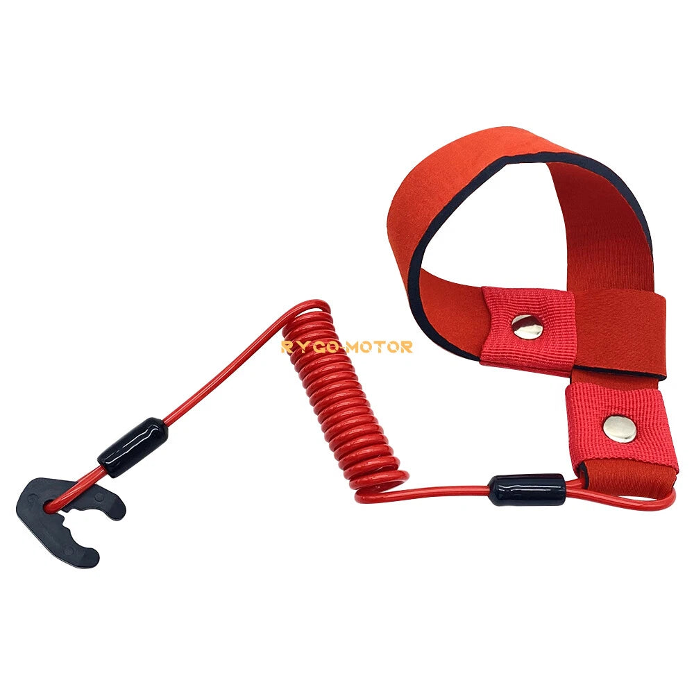 Stop Kill Switch Safety Lanyard Band Tether for Kawasaki Jet Ski JS JF 650 86-96