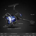 Smooth Operation Fishing Reel 5 for 2 1 Gear Ratio Ideal for All Techniques