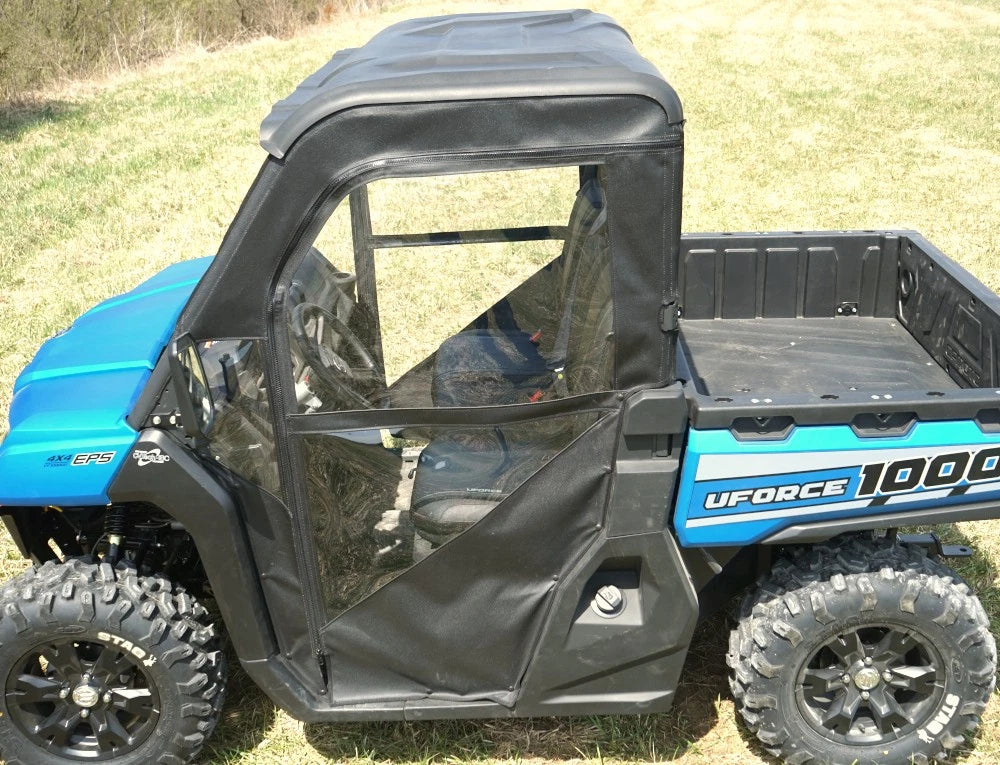 SEIZMIK Soft Full Doors for CF Moto UForce 1000 2019-2022 ATV UTV Cab Enclosure