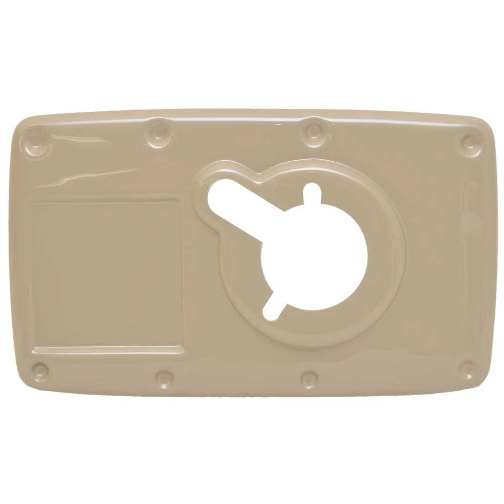 G3 Boat Throttle Panel 73427089 - 13 1/2 X 8 Inch Mocha Brown Plastic