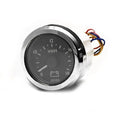 VDO Boat Volt Gauge 79-879921K21 - 2 1/8 Inch Silver Black