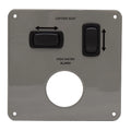 Regal Boat Captain Seat Control Switch Panel 446015 - Aluminum