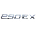 Rinker Boats Raised Decal 2190195 - 290 EX Silver Sticker