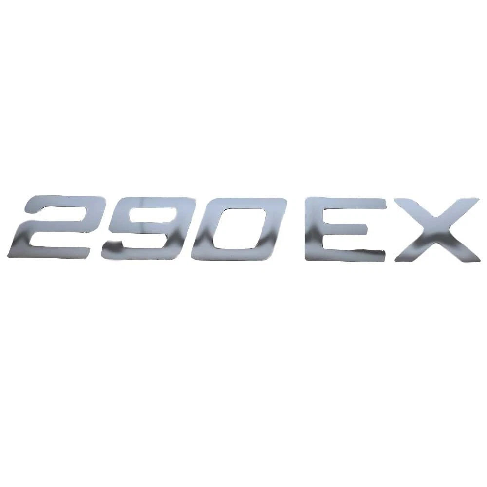 Rinker Boats Raised Decal 2190195 - 290 EX Silver Sticker
