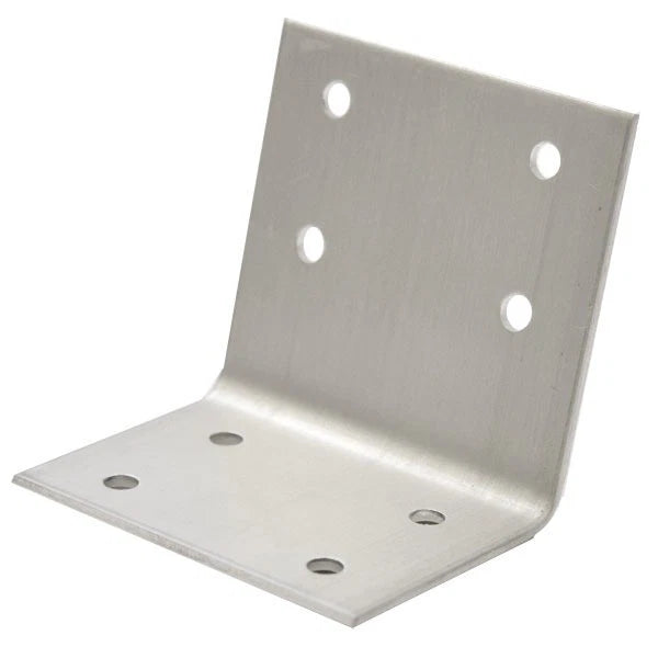 Larson Boat Bracket 4219-0638 - 2 3/8 X 2 1/2 Inch Brushed Aluminum