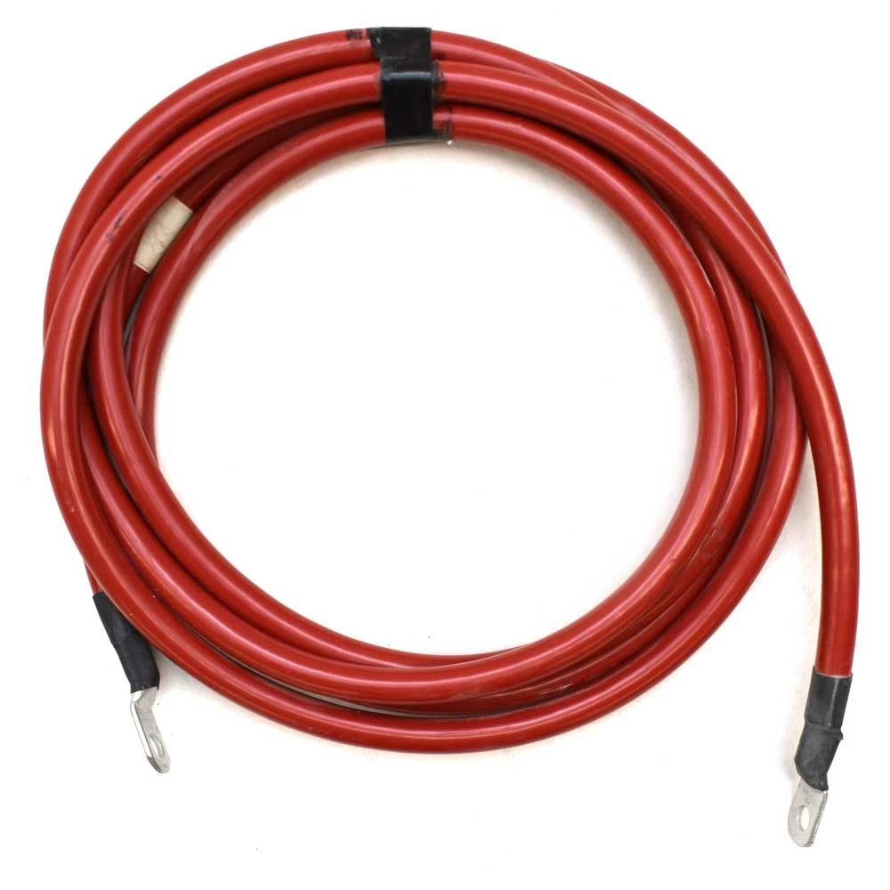Boat Marine Battery Cable - 2/0 AWG Red 12 FT