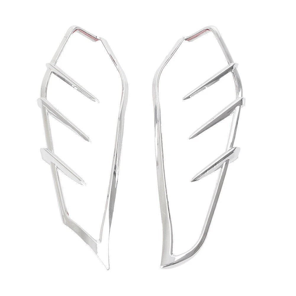 Chrome Mid-Frame Air Deflector Trim for Harley Touring Electra Street Tri Glide