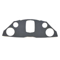 Lowe Boat Blank Gauge Panel 21198 - 23 X 7 1/2 Inch Carbon Fiber