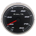MasterCraft Boat Speedometer Gauge 3711006 - 80 Km/h 4 1/4 Inch Black
