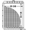 R2755 Radiator Fits IH - Fits FARMALL