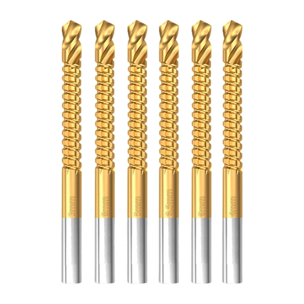 3in1 Drill Bit with Precision Cutting Drilling and Grooving for Woodwork