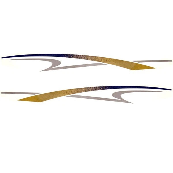 Rinker Boat Graphic Decal VS006801-05-BL - Captiva (set of 2)