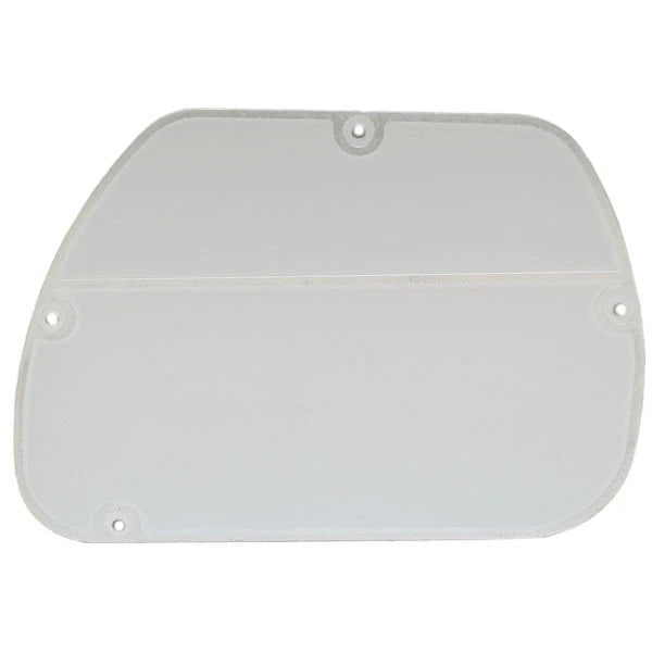 Ranger Boat Badge Plate Panel 7202177 - 8 X 5 3/4 Inch Silver Aluminum