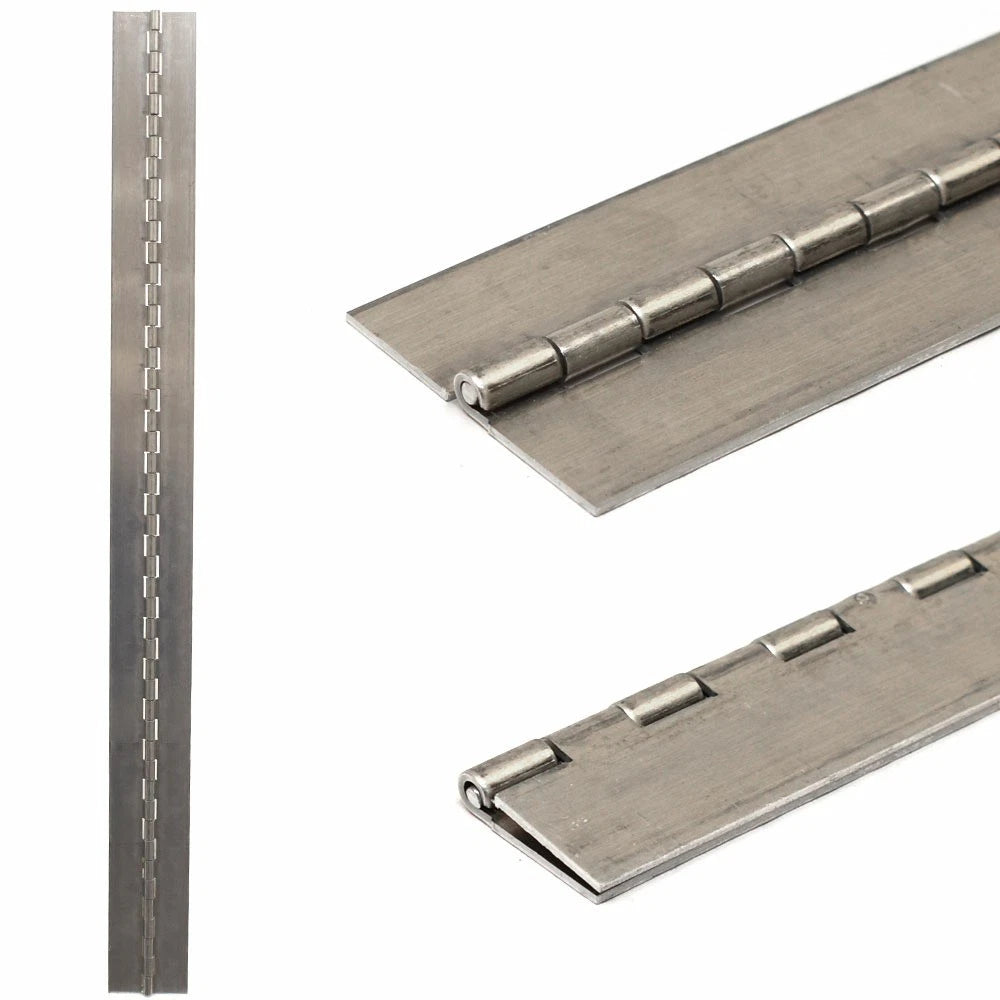 Tracker Boat Piano Hinge 32459 - 24 X 2 Inch 16 Gauge Aluminum