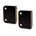 Larson Boat Hatch Catch Latch Striker Plates - 2 1/8 X 3 Inch (pair)