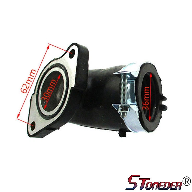 STONEDER Carburetor Intake Inlet Manifold for Manco Talon 260cc 300cc ATV UTV
