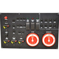 Boat Breaker Switch Panel - Battery Generator Aluminum