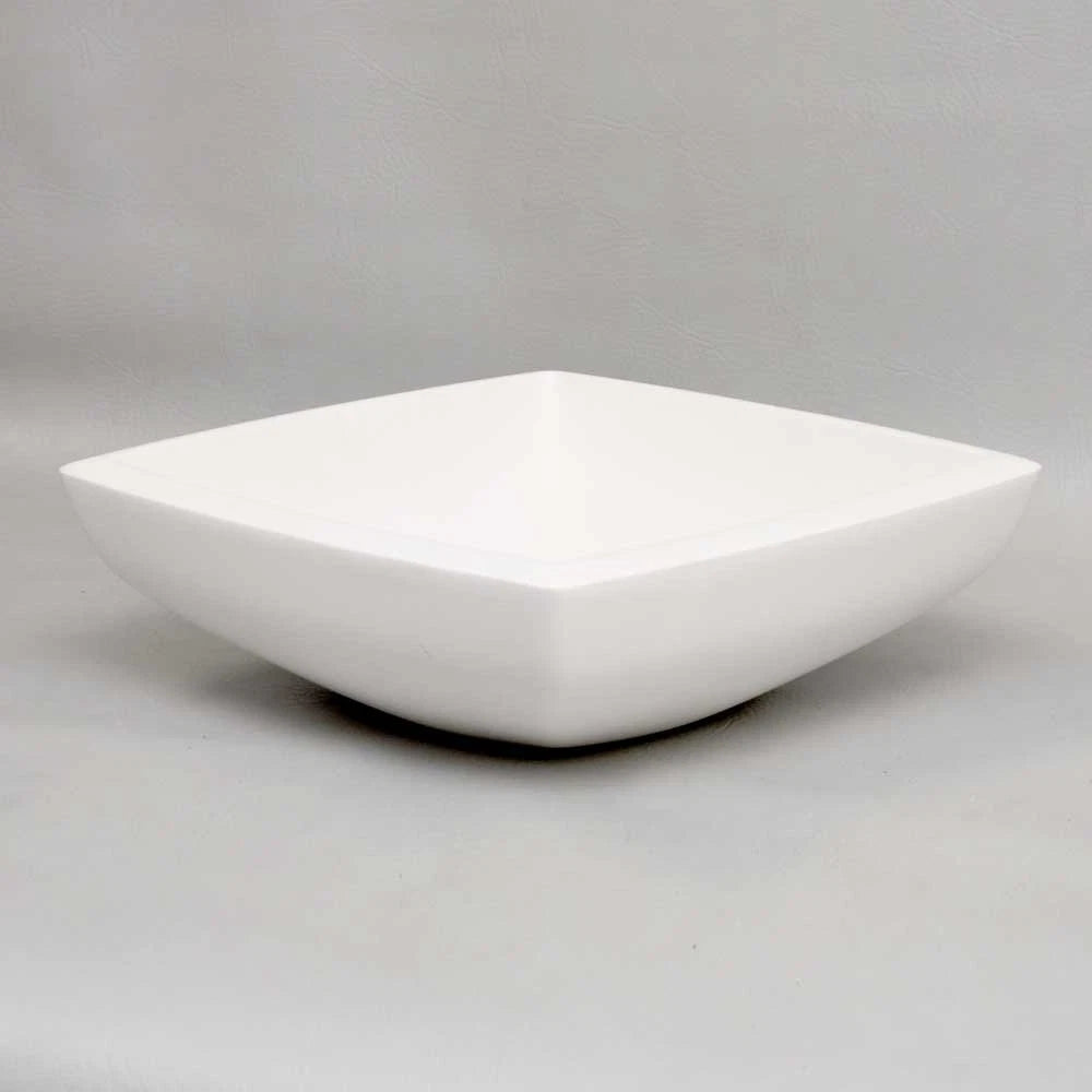 Modern Boat Sink Bowl - Sea Ray 13 1/4 X 13 1/4 Inch White