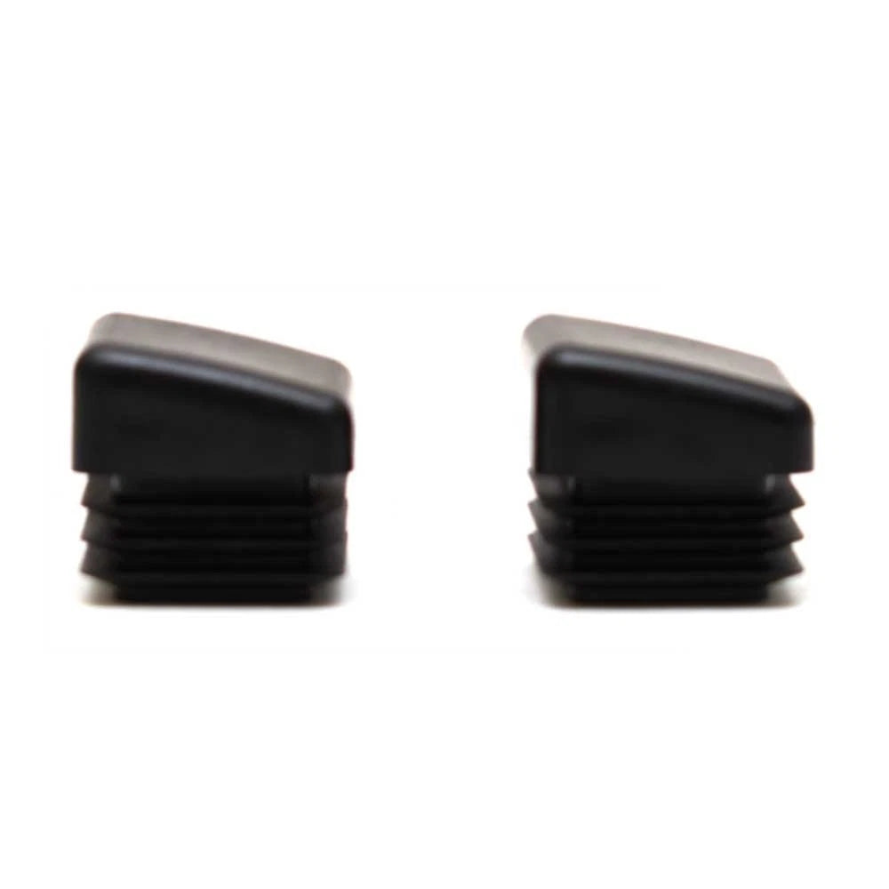 Tracker Boat Angled End Caps 201140 - 1 X 1 Black (pair)