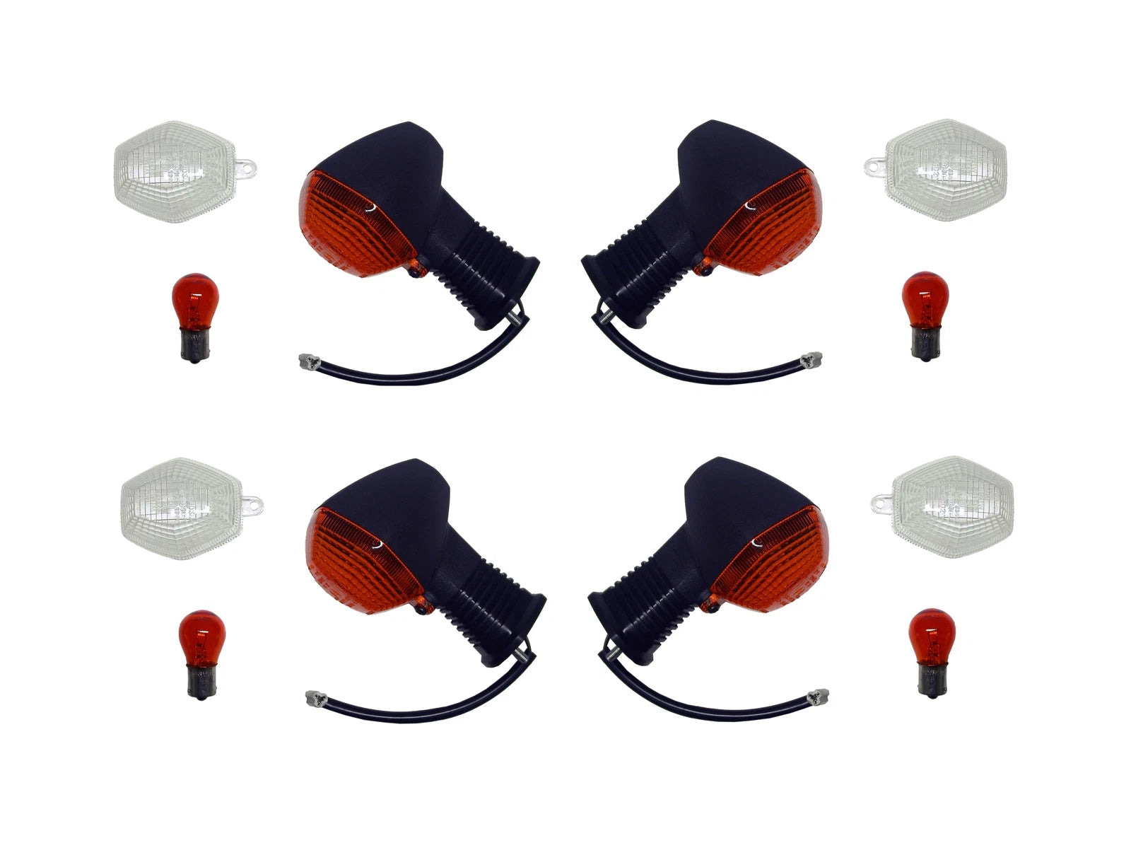 Indicators Set of 4 Front & Rear for Suzuki DR-Z 400 E E/Start 2002-2007