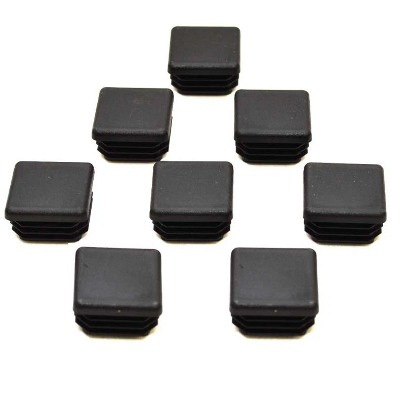 Caplugs Boat Square Cap Plug SQR 1 1/8-14-20 - 1 Inch Black (set of 8)