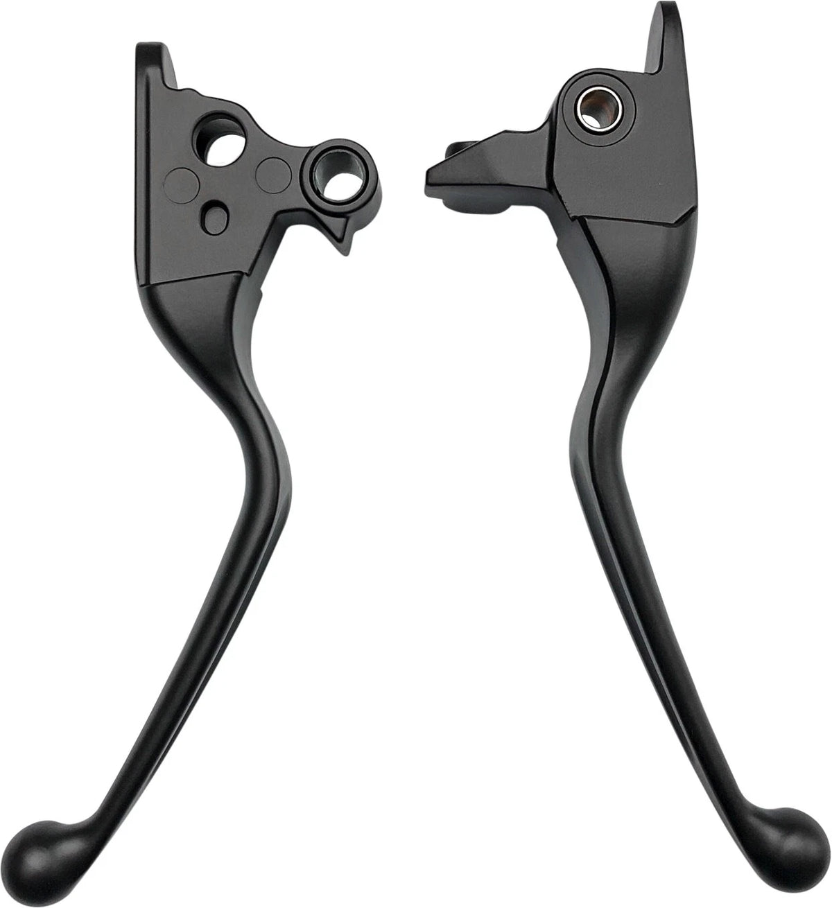 HardDrive Black Brake & Clutch Lever Set for Harley Davidson FLHR & FLHTC