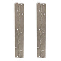 Boat Piano Slide Hinge - 16 Gauge Stainless Steel (pair)