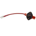 Bluewater Boat Panel Mount Circuit Breaker - 50A 32VDC with Boot - Lead
