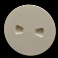 Tracker Boat Deck Access Plate 92827 - 10 Inch White Twist Off