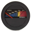 Teleflex Marine Boat Speedometer Gauge 53525 - 80 MPH 3 1/4 Inch Black
