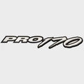 Tracker Boat Decal 185050 - Pro 170 White Black Sticker