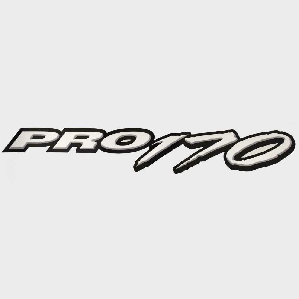 Tracker Boat Decal 185050 - Pro 170 White Black Sticker