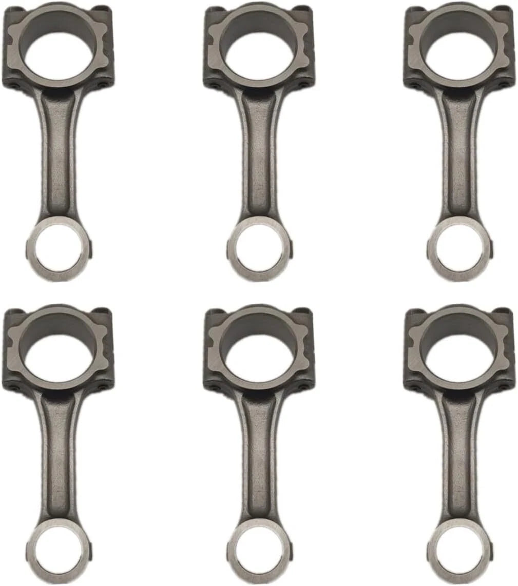 6X Connecting Rod 21160343 for VOLVO Engine D12D EC360B EC460B Excavator