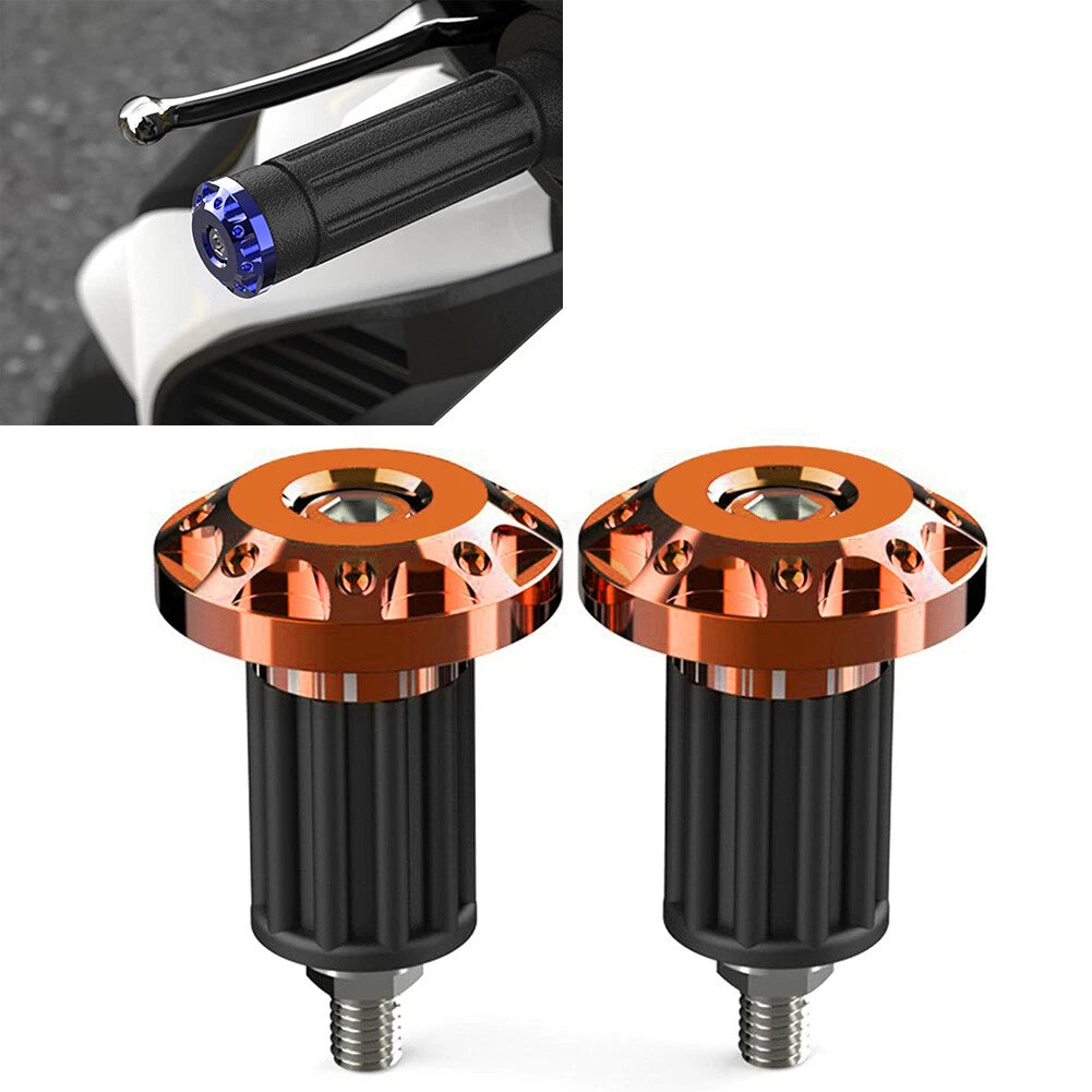 7/8'' Motorcycle Dirt Bike Handlebar Grip Handle Bar End Cap Plug Slider