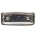 Lexington Boat Decal Bezel CLEX-906513 - Opulent 4 X 1 5/8 Inch Silver