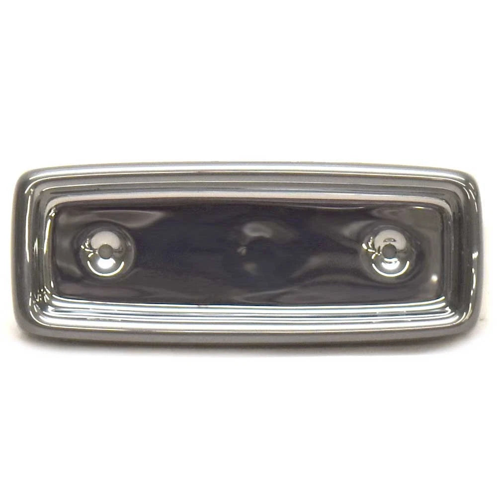 Lexington Boat Decal Bezel CLEX-906513 - Opulent 4 X 1 5/8 Inch Silver
