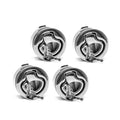 Southco Boat Pull Latch M1-43-8 - 2 Inch Stainless Locking (set of 4)