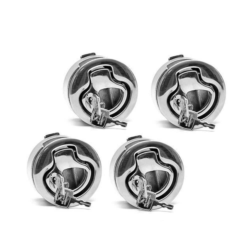 Southco Boat Pull Latch M1-43-8 - 2 Inch Stainless Locking (set of 4)