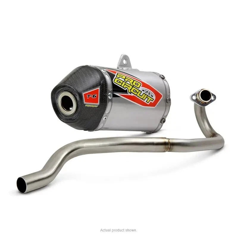 Pro Circuit T-6 Stainless System for Kawasaki KLX110 2010-2025