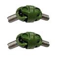 2 Pack: Yoke Assemblies Fits John Deere Replaces AL38018